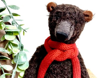 Vintage Bigo Bello,plush,schuco ,german Teddy Bear,unjointed