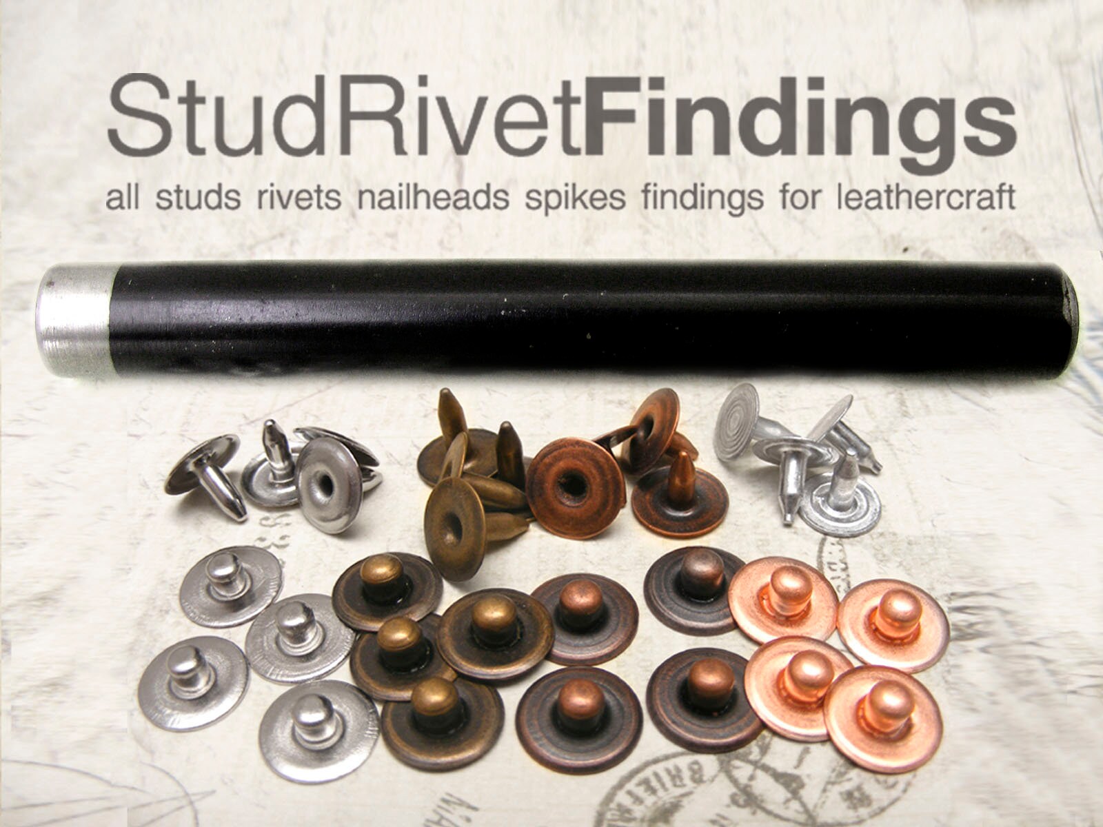 WASHABLE Jean Denim Rivets SETTER Snap Leather Craft Tool with Etsy