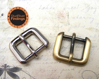 4pcs 3/4 inch (inside) ZINC Alloy belt buckles purse finding for straps / High Quality