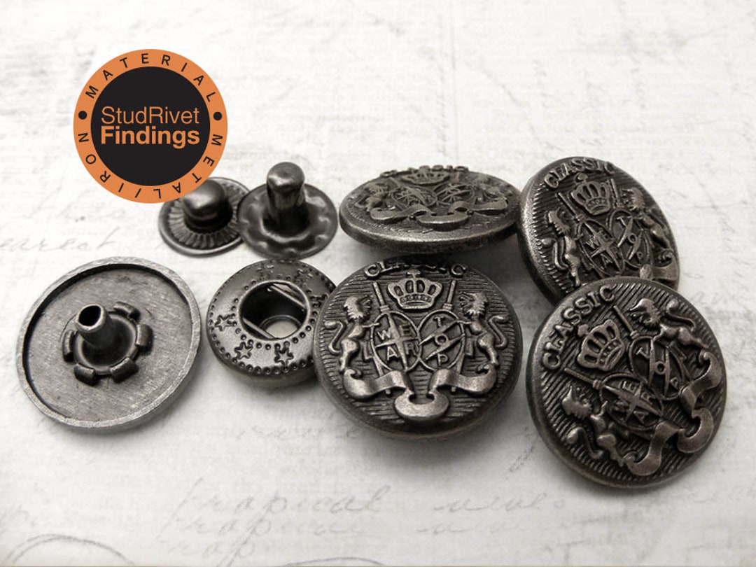 10sets Craft Spring Snap Button Fasteners - Etsy