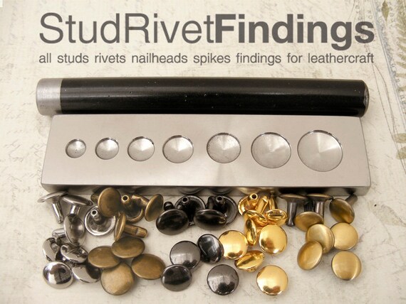 Pearl Studs Bedazzler Nailhead Stud Setter Tool Handpress Kit Over 1400 Gold Spot Silver