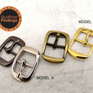 10pcs Small Belt Buckle for Dog Collar, Leather Bag, Purse strap, Leather belt, Watch Strap, Leather Craft