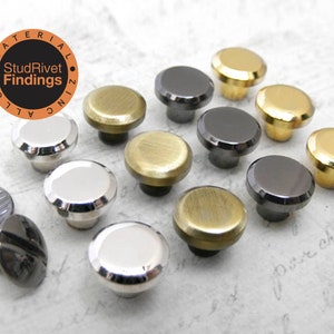 mix sizes mini Button Studs Stand Leather Screw back / Chicago Screw for DIY Craft / HIGH Quality