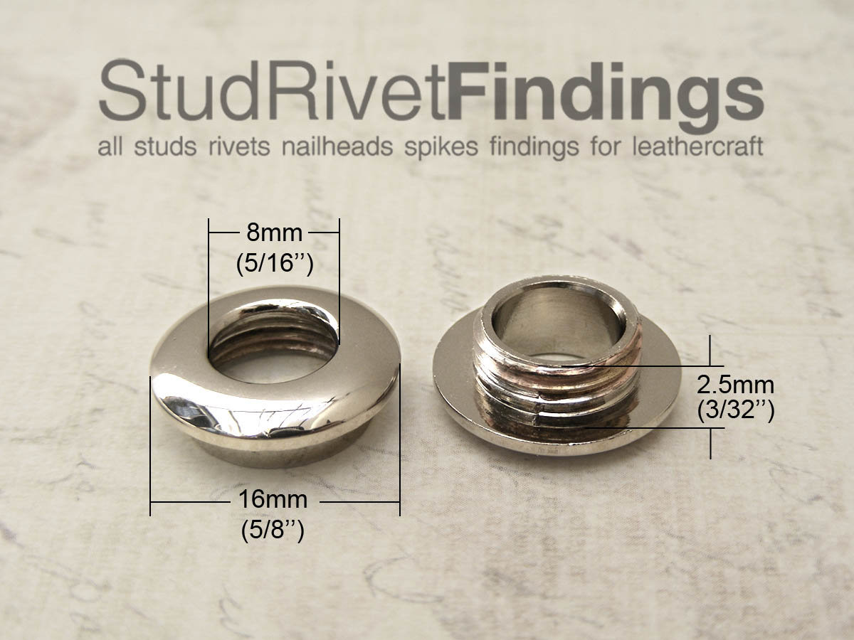 4sets 8mm 5/16 inside ZINC ALLOY Screw Eyelet Rings Etsy