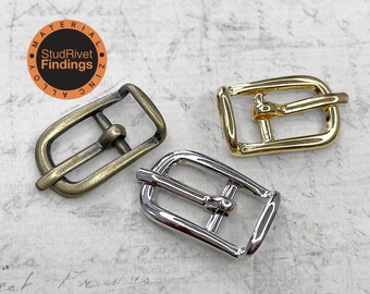 10pcs 9mm ZINC alloy Tiny Belt Buckles with Single Prong for Purse Straps