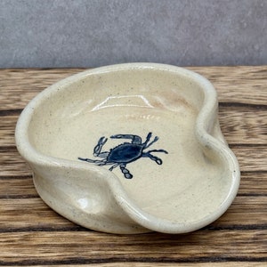 Coffee Spoon Rest with Maryland Blue Crab