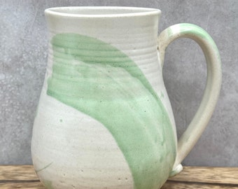 Splashy Pistachio Green Mug