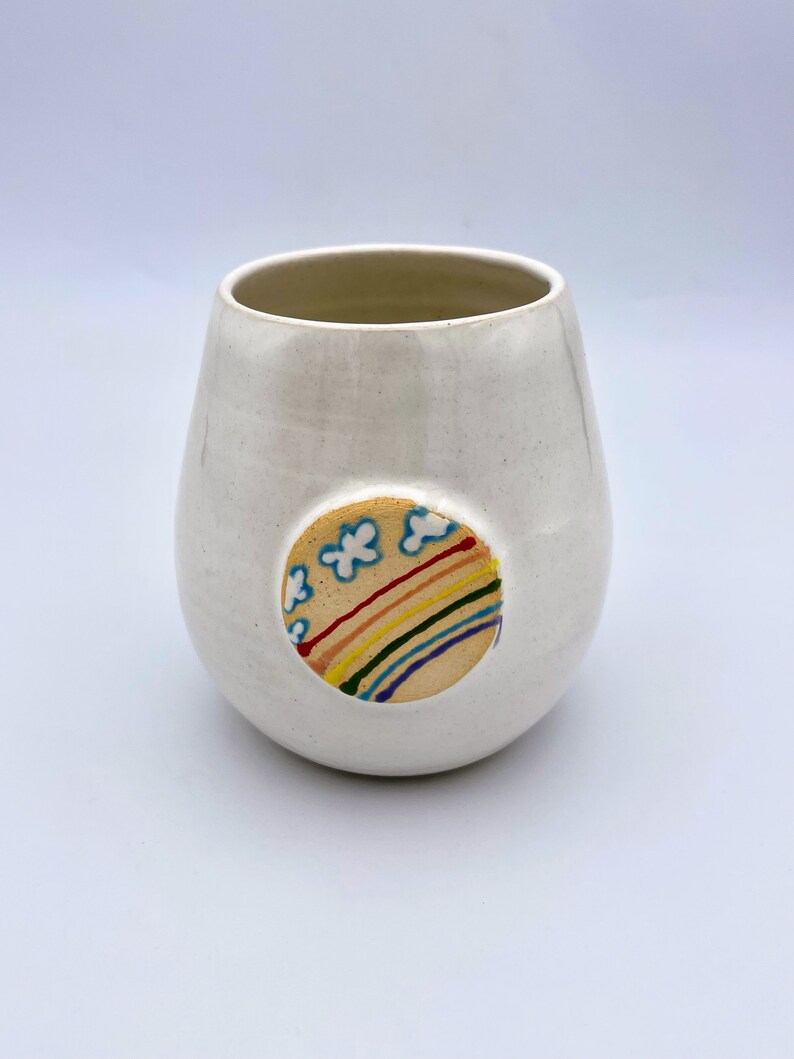 Tumbler/Wine Cup: Rainbow image 4