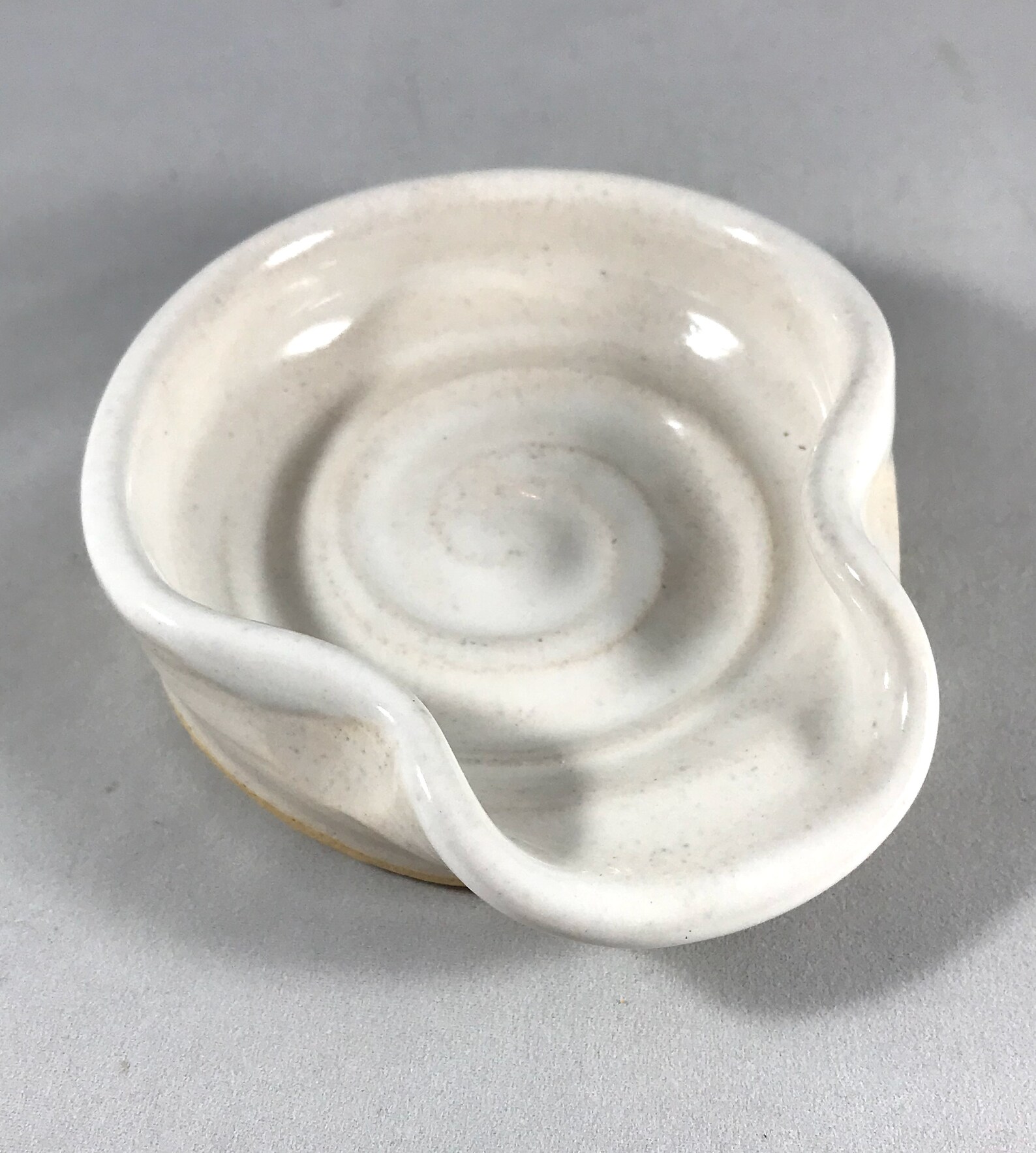 Mini Tea Spoon Rest in White Etsy UK