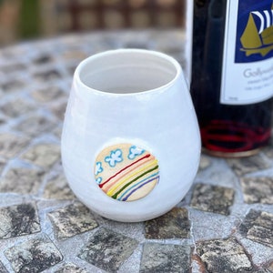 Tumbler/Wine Cup: Rainbow image 3