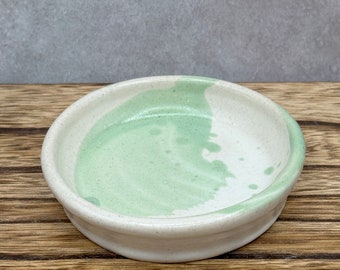 Small Dish, Spice Dish, Ring Dish in Splashy Pistachio