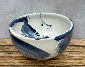 Cereal Bowl in Splashy Sapphire