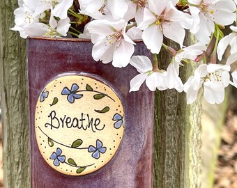 Wall Vase: Breathe