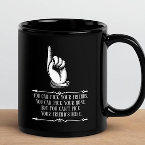 Nose Picking Mug - Etsy