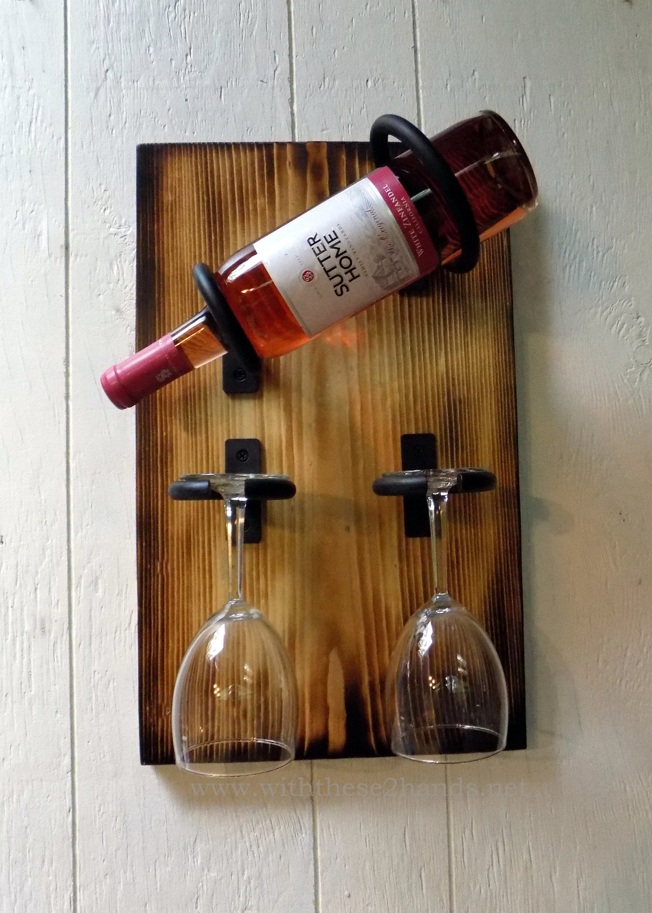 single wine glass rack