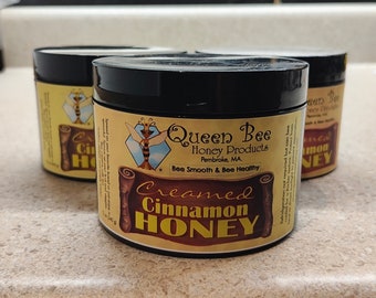 Cinnamon Creamed Honey by Queen Bee Honey Products