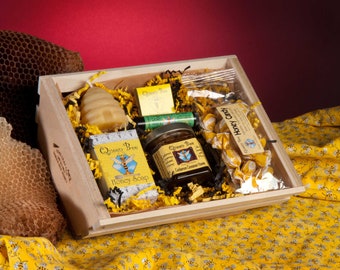 Cardamom Cinnamon Beehive gift basket by Queen bee honey in Massachusetts