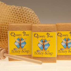 Honey soap by queen bee honey image 1