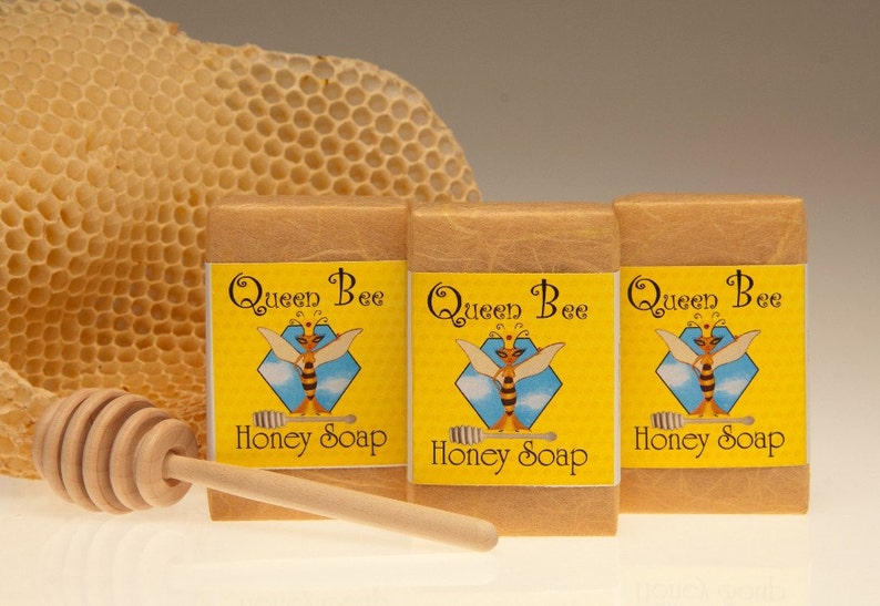 Honey soap by queen bee honey image 1