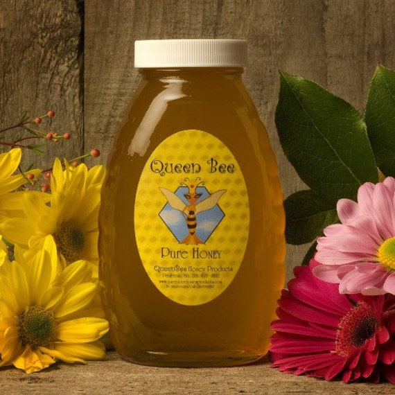 Blueberry Honey Beehive Gift Basket by Queen Bee Honey 