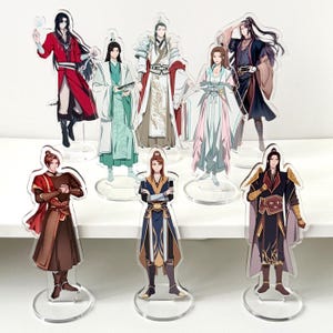 TGCF Acrylic Standee Tian Guan Ci Fu Acrylic Stand, Heaven Official's Blessing Standee, Hua Cheng, Xie Lian, Hua Lian, Birthday Gifts