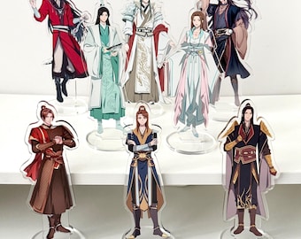 TGKF Acryl-Aufsteller Tian Guan Ci Fu Acrylständer, Himmelsamtsträger Blessing Standee, Hua Cheng, XSicen Lian, Hua Lian, Geburtstagsgeschenke