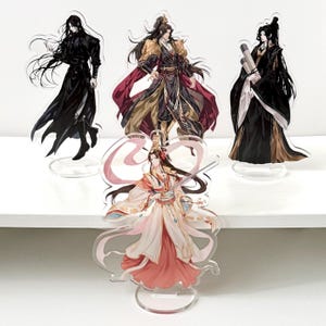 TGCF Acrylic Standee Tian Guan Ci Fu Acrylic Stand, Heaven Official's Blessing Standee, Hua Cheng, Hua Lian, Xie Lian, Birthday Gifts