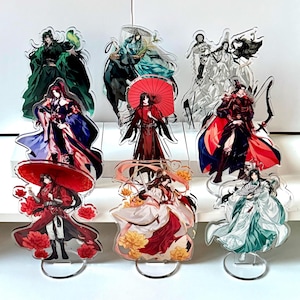 TGCF Acrylic Standee Tian Guan Ci Fu Acrylic Stand, Heaven Official's Blessing Standee, Hua Cheng, Xie Lian, Hua Cheng, Gift for Friends