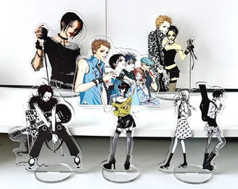 NANA Acrylic Standee, NANA Double Side Acrylic Stand, Nana Osaki, Nobuo Terashima, Nana Komatsu, Ren Honjo, Takumi Ichinose, Birthday Gifts