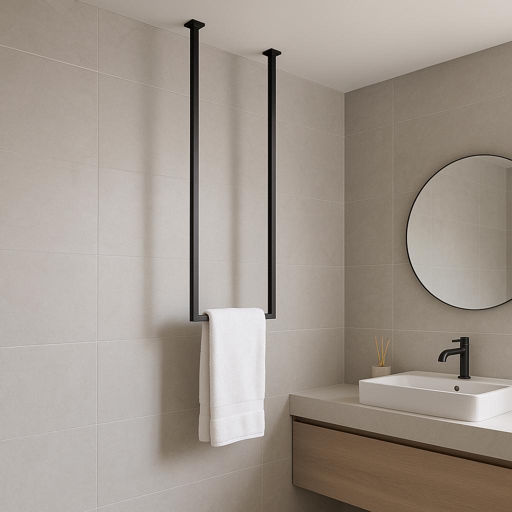 Ceiling-mounted Metal Towel Rack - Etsy