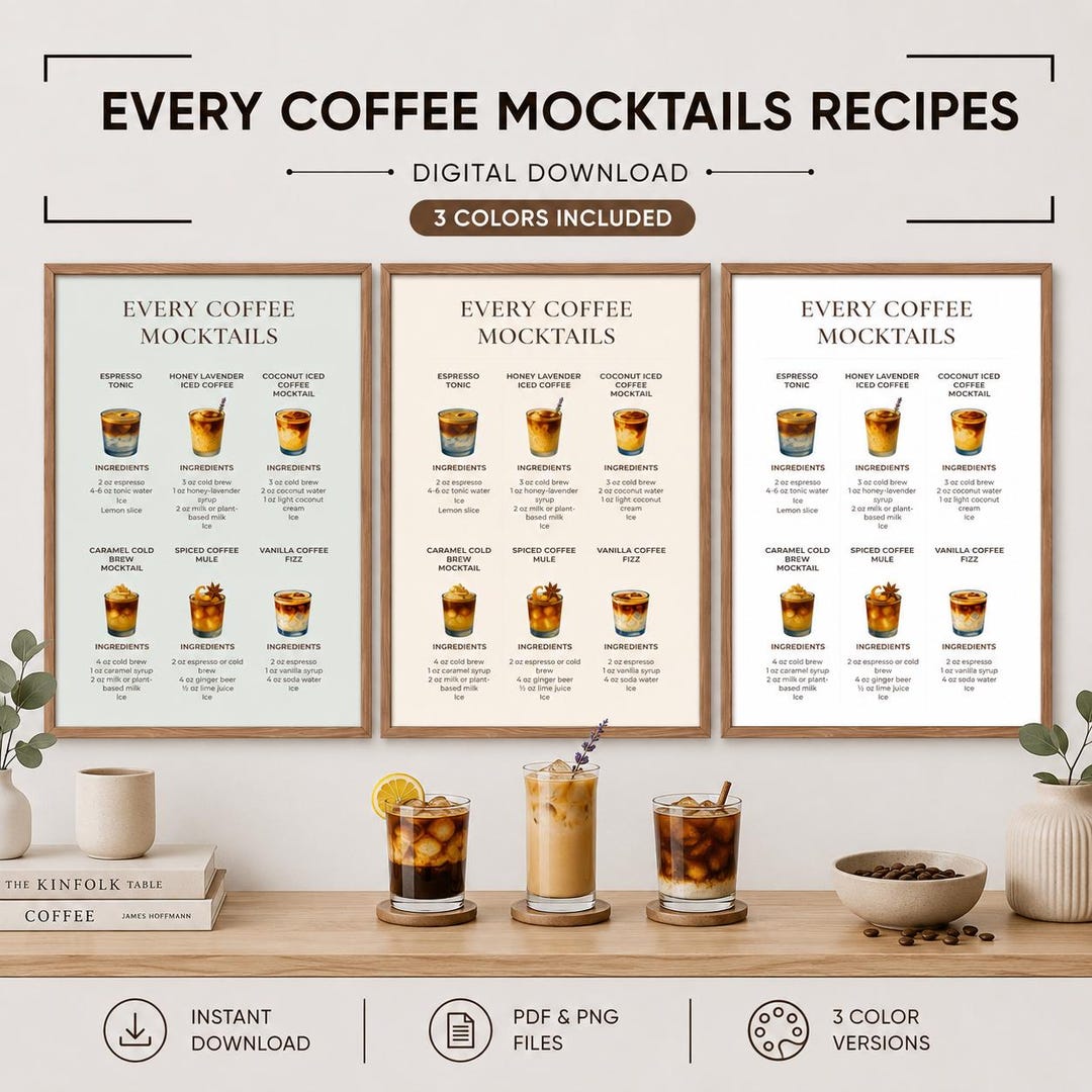 Mocktail Recipes.pdf Coffee Mocktail Recipes – Non-alcoholic Coffee Drinks | Cold Brew ...
