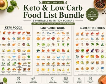 Keto- och lågkolhydratpaket | Glutenfri mat för viktminskning och blodsockerkontroll