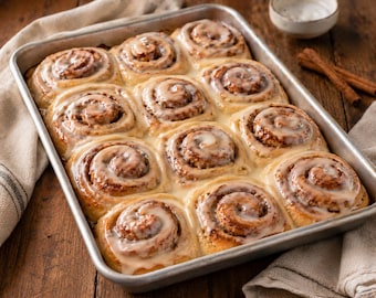 Recept på hemlagade kanelbullar i PDF-format – Fluffiga kanelbullar steg för steg