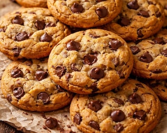 Recept på chokladkakor i PDF-format – Enkla hembakade kakor, steg för steg