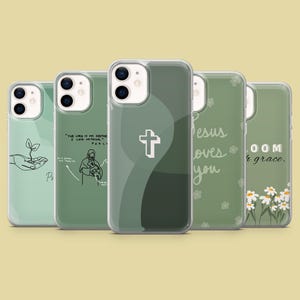 Christianity Phone Case Holy Cross Jesus for iPhone 17Pro, 16, 15, 14, 13, 12, Samsung S25, S24, S23Fe, S22, A16, A26, A56, Pixel 10, 9Pro