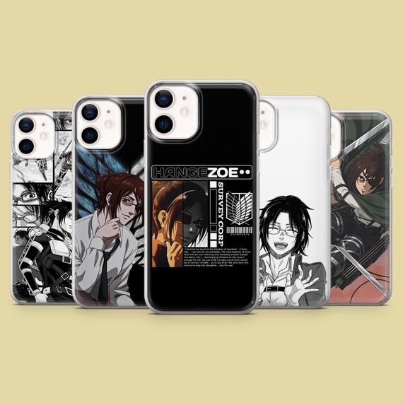 Hange Zoe Phone Case AOT Titan for iPhone 17Pro, 16, 15, 14, 13, 12, Samsung S25, S24, S23Fe, S22, A16, A26, A56, Pixel 10, 9Pro