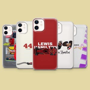 Custodia per telefono Lewis Hamilton F1 Formula per iPhone 16E, Pro, 15, 14, 13, 12, Samsung S25, S23FE, S24FE, A16, Pixel 9Pro, 8A