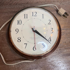 Westclox Electric Clock - Etsy