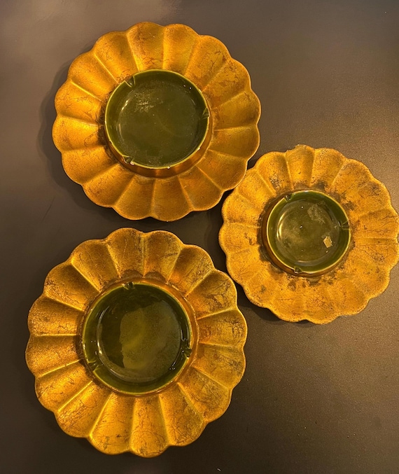 Vintage Set of 3 MCM Anthony Freeman Mcfarlin California Pottery