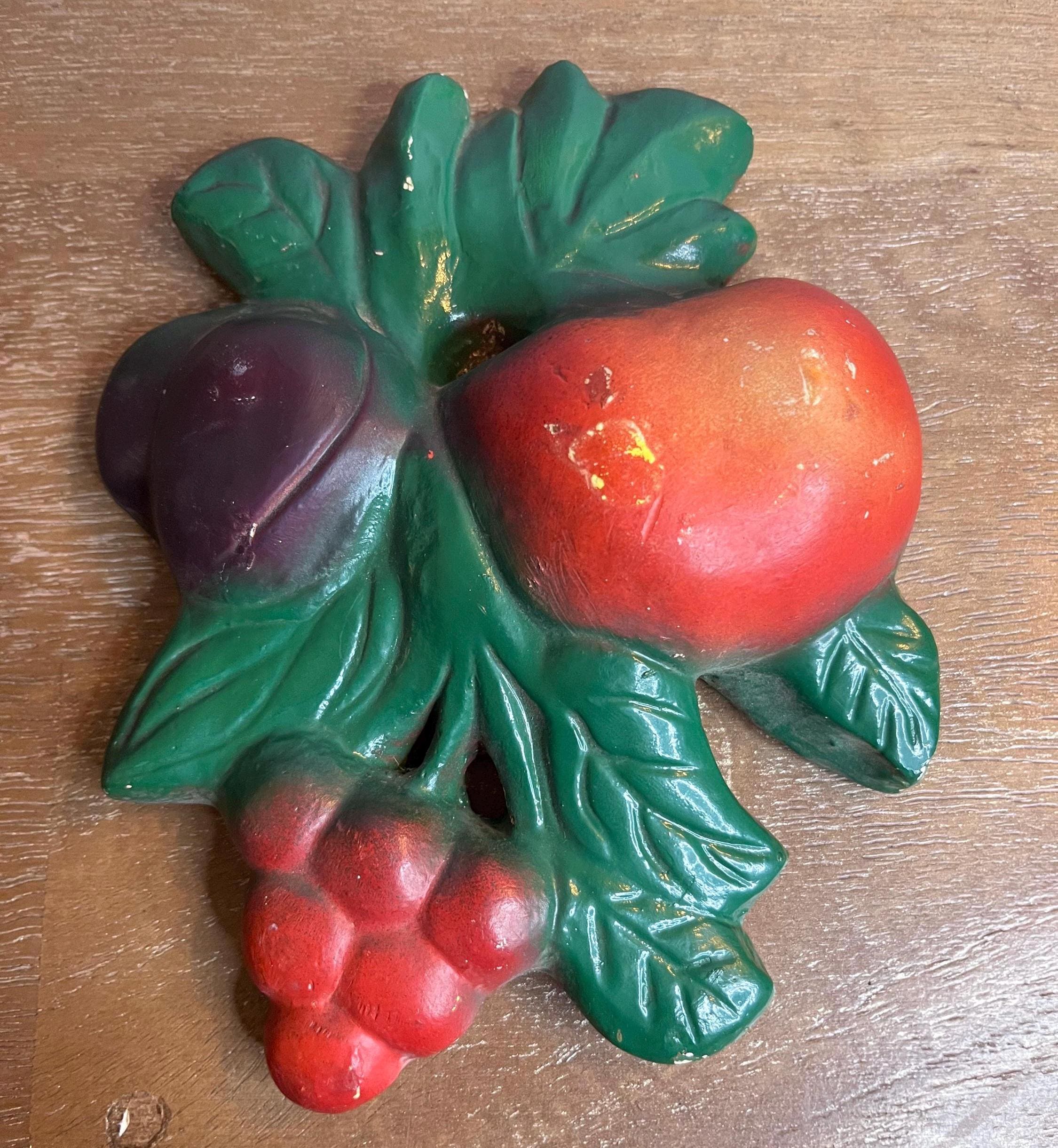Vintage Chalkware Vegetables - Etsy