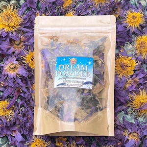 Insomnia Sleep Astral Projection Tea | Magick Ancient Herb Mix For Lucid Dreaming Shamanic Master Herbs Psychic Power | Dream Recall 3rd Eye