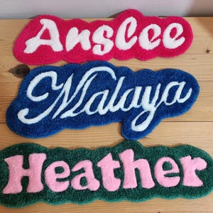 Custom Handmade Tufted Rug, Customized Business Logo