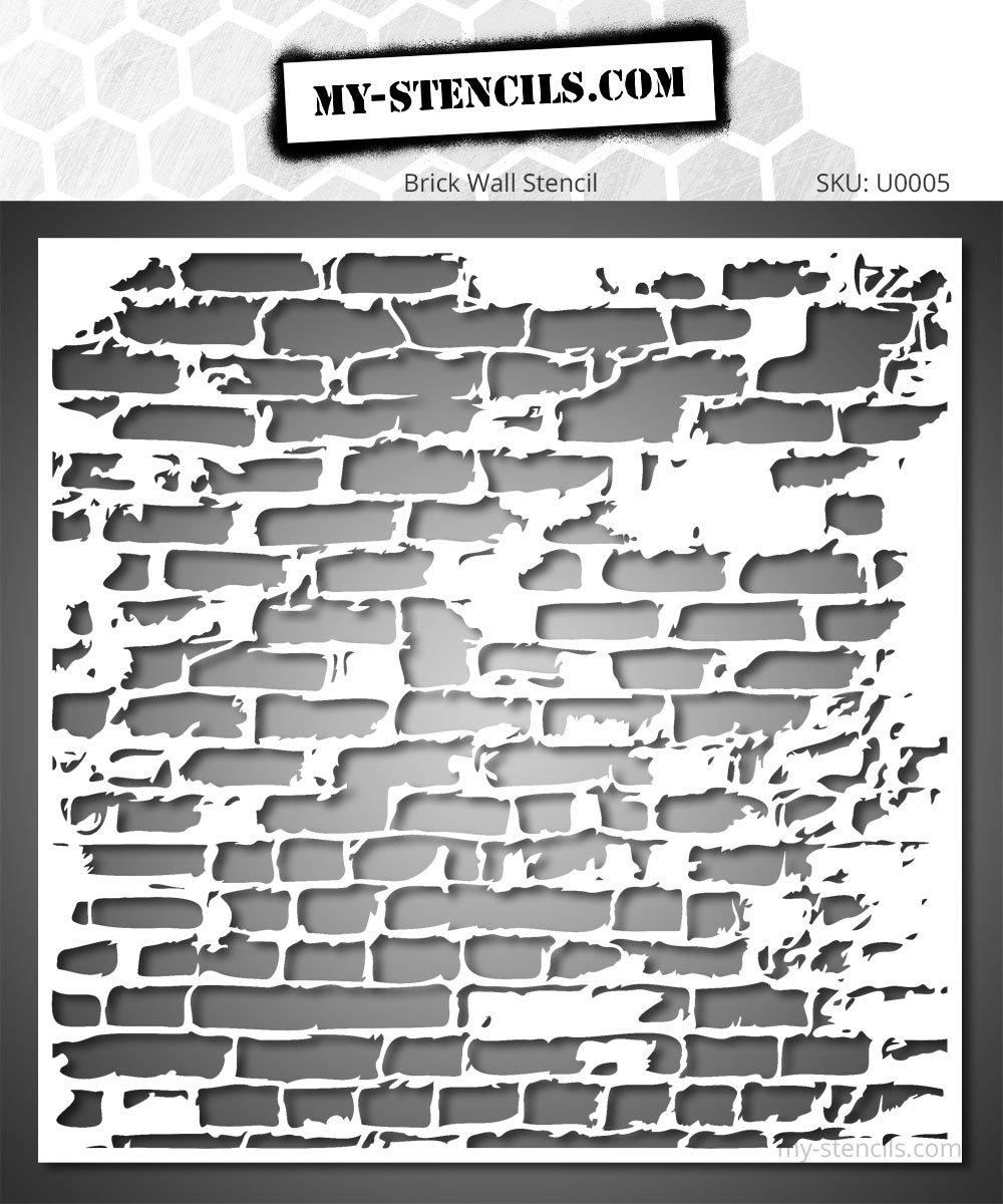 Parete In Mattoni Scala 1:16 &ndash; Adesivo Peel &amp; Stick &ndash; 3x Fogli A4 &ndash; Set Da 8 Pannelli &ndash; Walker