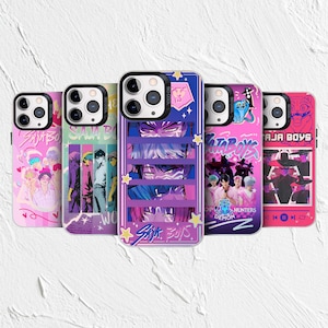 Etui na telefon z motywem Łowców Demonów K-pop, etui na telefon Huntrix, etui na telefon Saja Boys, etui na telefon Derpy Tiger