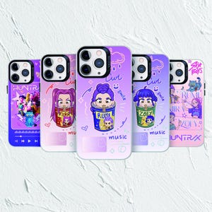 Etui na telefon Huntrix, etui na telefon Kpop Demon Hunters, etui na telefon Saja Boys, etui na telefon Derpy Tiger
