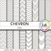 Chevron Digital Paper, Fog, Gray, Gray and White, Chevron, Zig Zag, Digital Paper, Digital Download, Scrapbook Paper, Digital Paper Pack