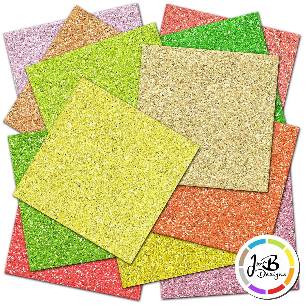 Glitter Digital Paper Glitter Background Glitter Paper Etsy