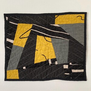 Handmade Mini Wall Quilt | Improv Quilt #2