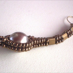 TUTORIAL Long Pearly Tila Earrings Bead Pattern - Etsy