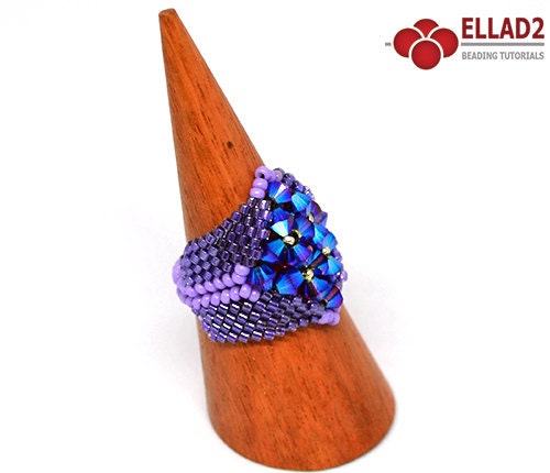 Tutorial Berry Ring-beading Pattern, Instant Download,ring Pattern ...